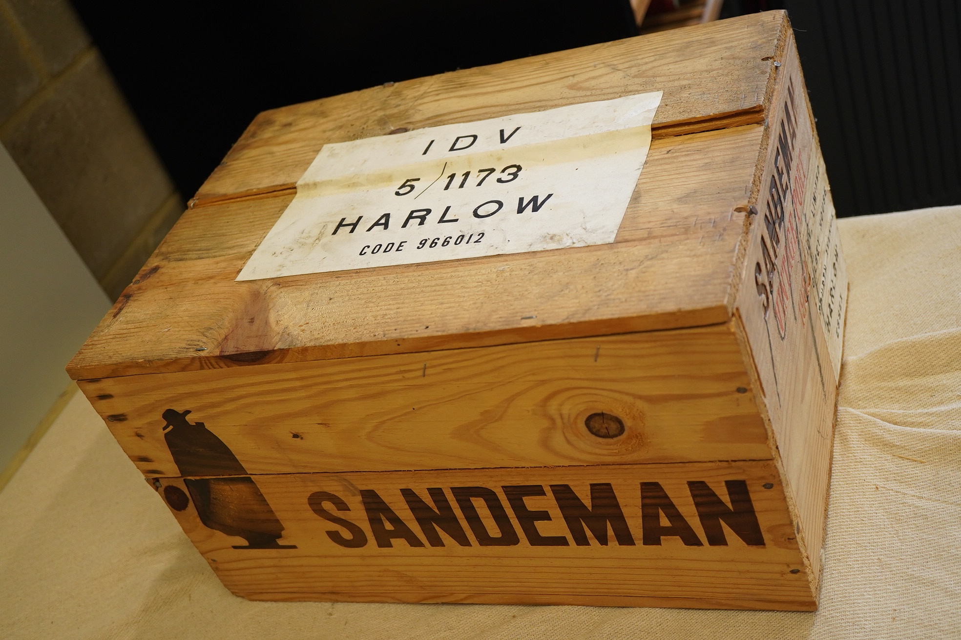 Twelve bottles of 1982 Sandeman vintage port (O.W.C)